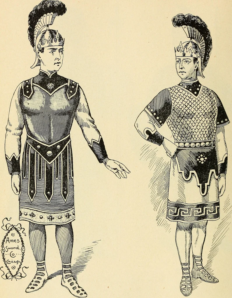 An illustration from Paraphernalia and supplies for subordinate lodges of the Knights of Pythias, in strict accordance with ritualistic requirements .., 1894, leaf 63