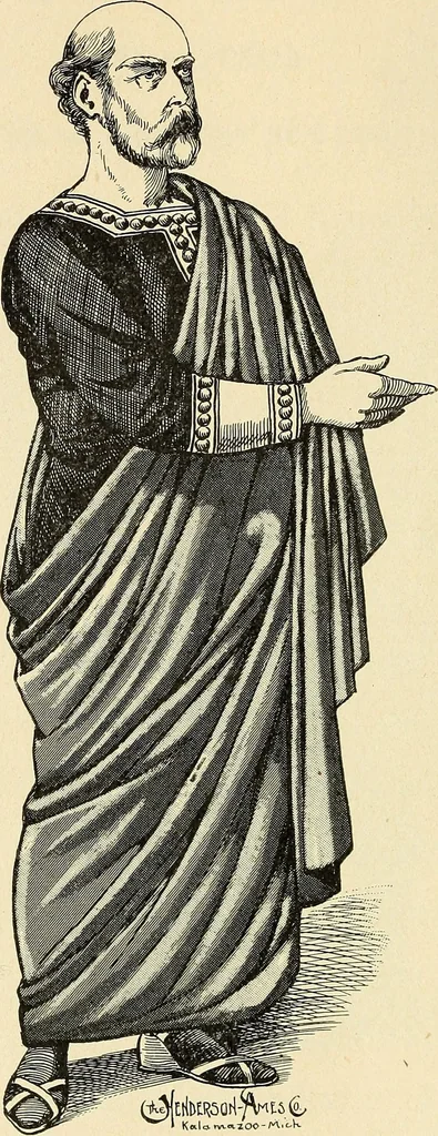 An illustration from Paraphernalia and supplies for subordinate lodges of the Knights of Pythias, in strict accordance with ritualistic requirements .., 1894, leaf 67