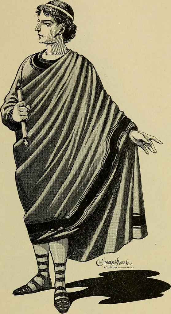 An illustration from Paraphernalia and supplies for subordinate lodges of the Knights of Pythias, in strict accordance with ritualistic requirements .., 1894, leaf 72