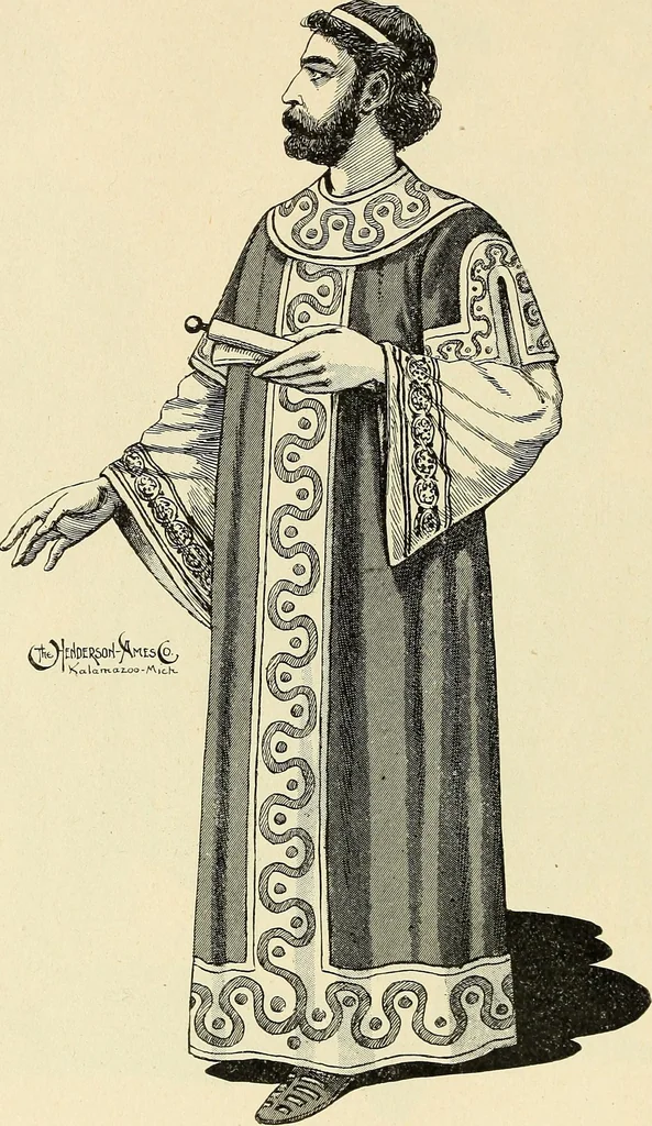 An illustration from Paraphernalia and supplies for subordinate lodges of the Knights of Pythias, in strict accordance with ritualistic requirements .., 1894, leaf 73