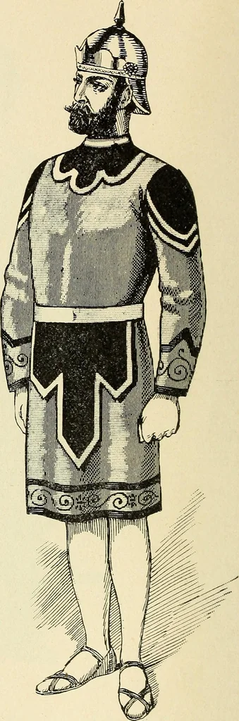 An illustration from Paraphernalia and supplies for subordinate lodges of the Knights of Pythias, in strict accordance with ritualistic requirements .., 1894, leaf 77