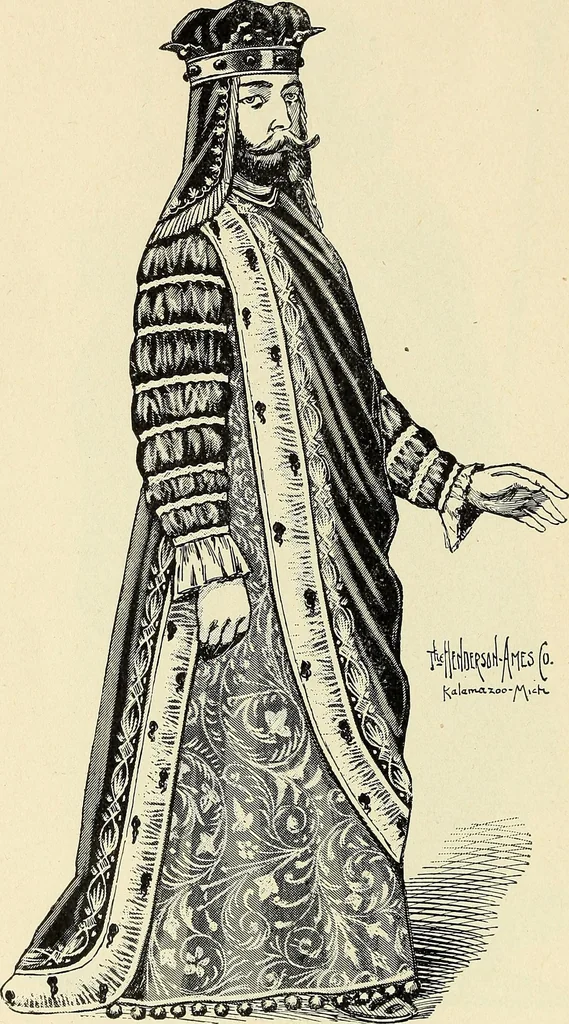 An illustration from Paraphernalia and supplies for subordinate lodges of the Knights of Pythias, in strict accordance with ritualistic requirements .., 1894, leaf 83