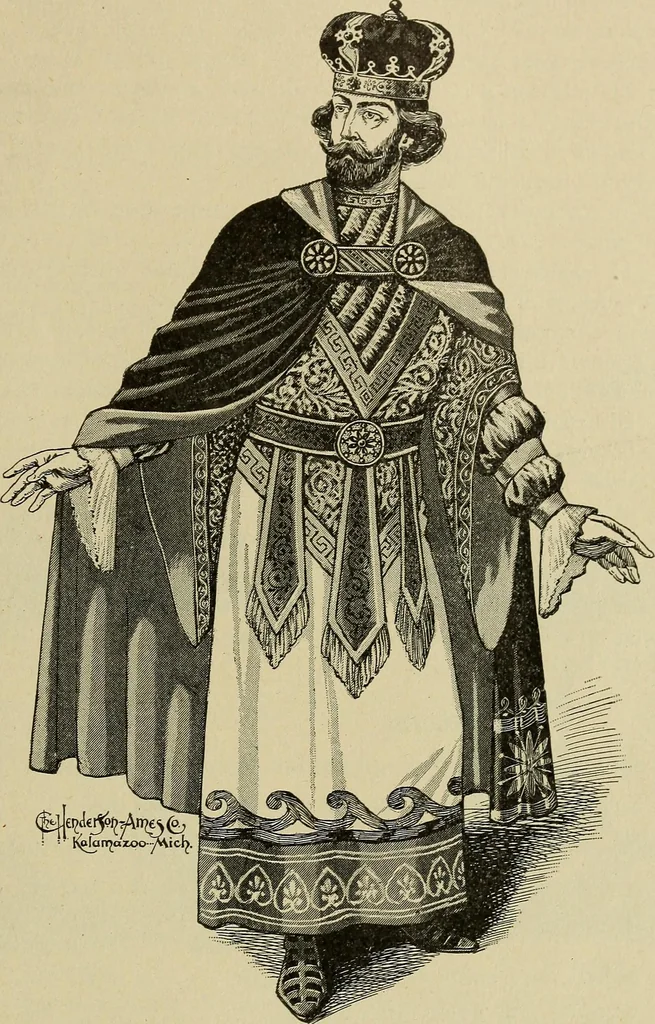 An illustration from Paraphernalia and supplies for subordinate lodges of the Knights of Pythias, in strict accordance with ritualistic requirements .., 1894, leaf 88