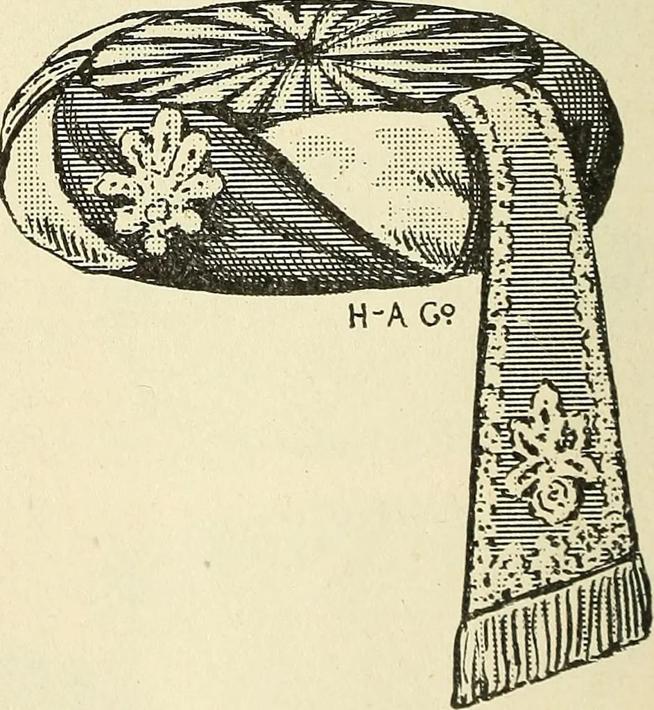An illustration from Paraphernalia and supplies for subordinate lodges of the Knights of Pythias, in strict accordance with ritualistic requirements .., 1894, leaf 95