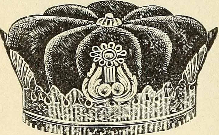 An illustration from Paraphernalia and supplies for subordinate lodges of the Knights of Pythias, in strict accordance with ritualistic requirements .., 1894, leaf 97