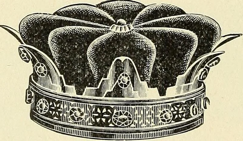 An illustration from Paraphernalia and supplies for subordinate lodges of the Knights of Pythias, in strict accordance with ritualistic requirements .., 1894, leaf 97