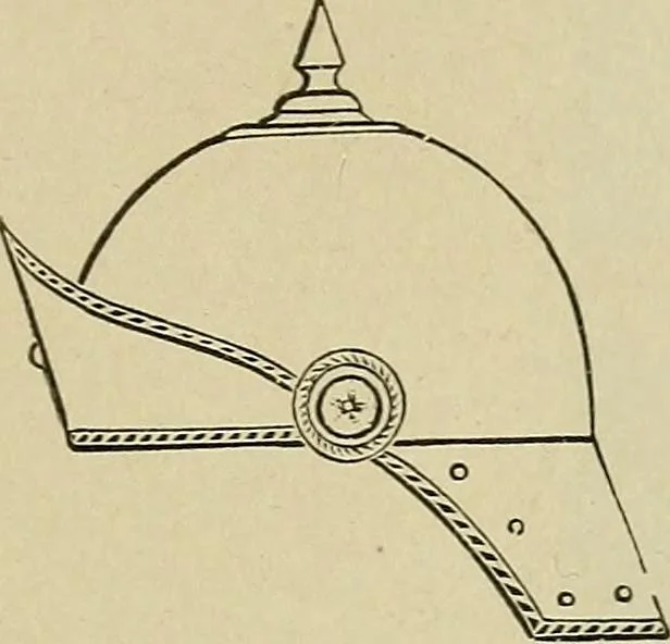 An illustration from Paraphernalia and supplies for subordinate lodges of the Knights of Pythias, in strict accordance with ritualistic requirements .., 1894, leaf 98