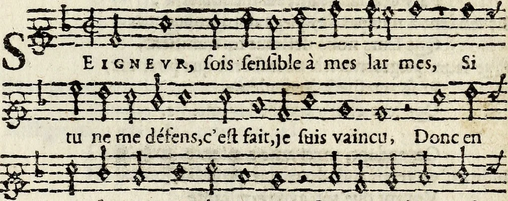 An illustration from [Paraphrase des pseavmes de David, : en vers françois,, 1656, leaf 134