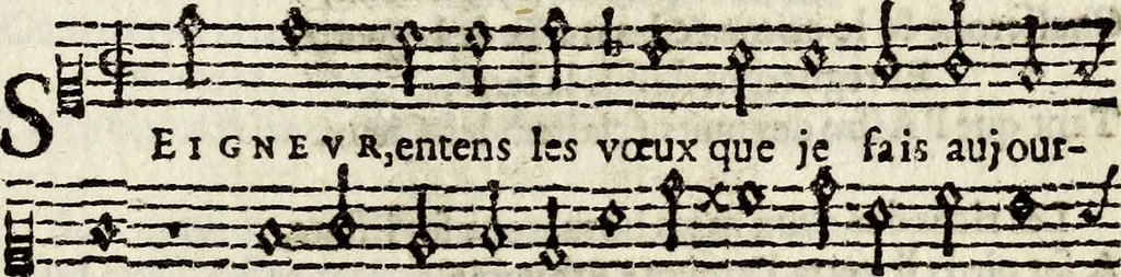 An illustration from [Paraphrase des pseavmes de David, : en vers françois,, 1656, leaf 260