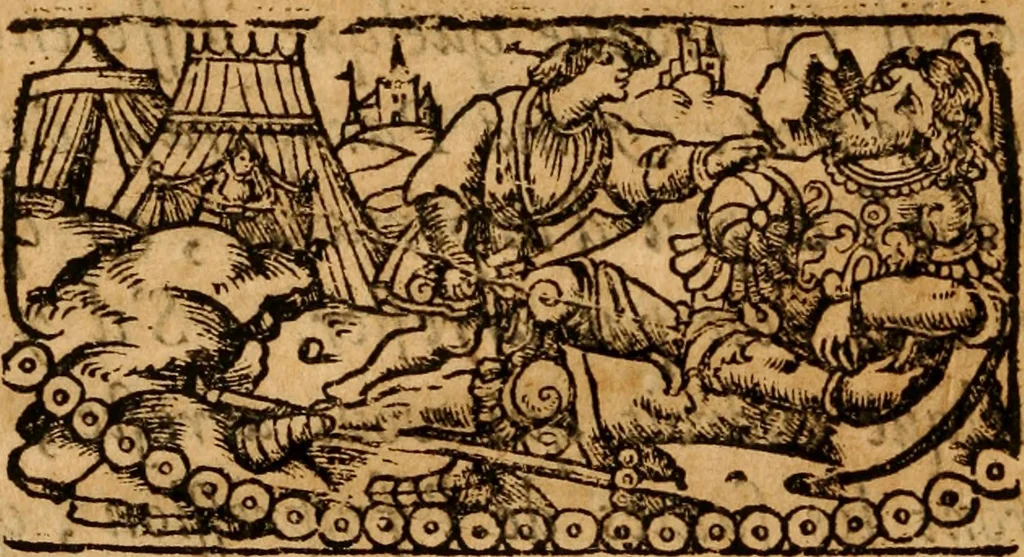An illustration from Paraphrase sur les Actes des saints Apostres, 1653, leaf 11
