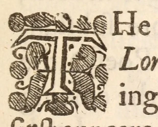 An illustration from A Paraphrase upon the Psalms of David, 1667, leaf 9