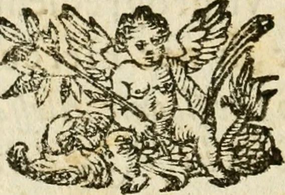 An illustration from Parere di Hercole Mariscotti patricio bolognese : se i concetti favolosi si debbano ammettere ne i corpi dell'imprese : problemma proposto nell' Academia de' Gelati all'istessa illustrissima Academia, 1613, leaf 11