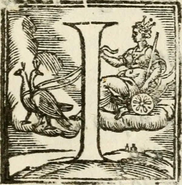 An illustration from Parere di Hercole Mariscotti patricio bolognese : se i concetti favolosi si debbano ammettere ne i corpi dell'imprese : problemma proposto nell' Academia de' Gelati all'istessa illustrissima Academia, 1613, leaf 96