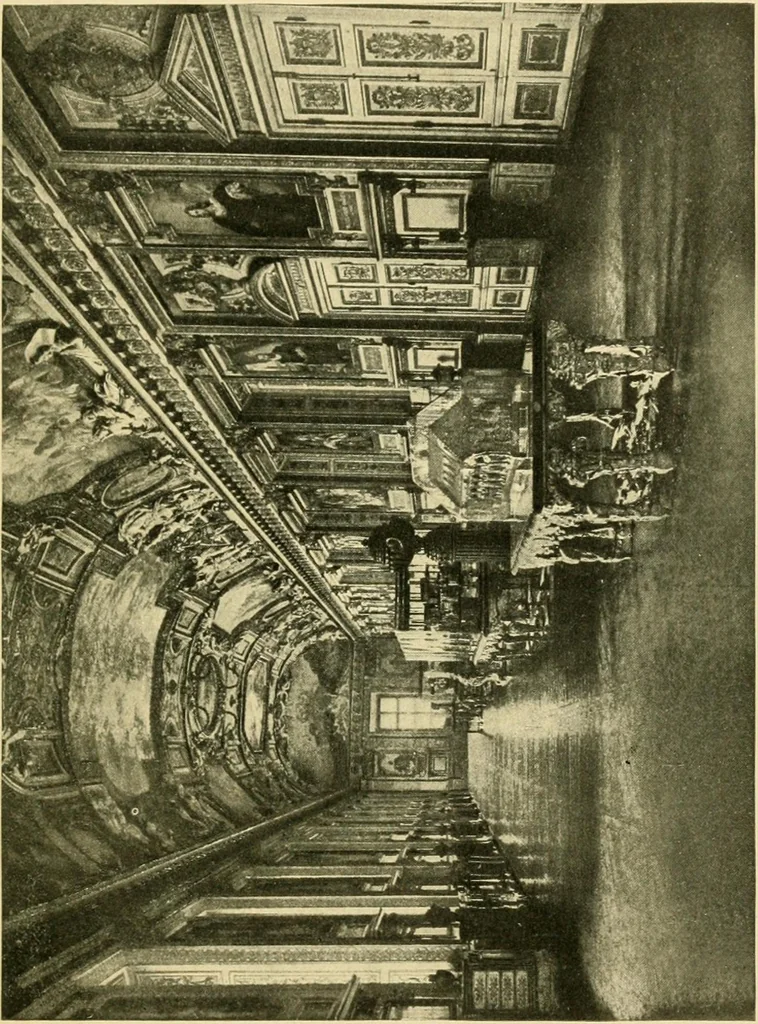 An illustration from Paris the beautiful, 1908, leaf 112