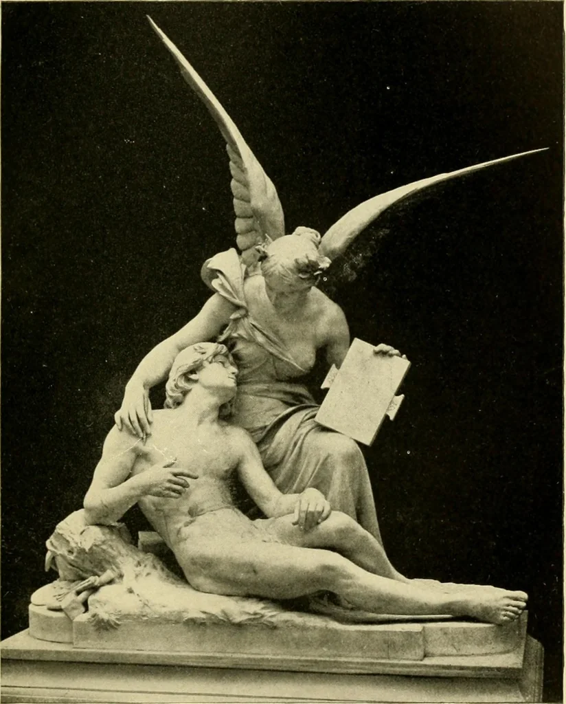An illustration from Paris the beautiful, 1908, leaf 154