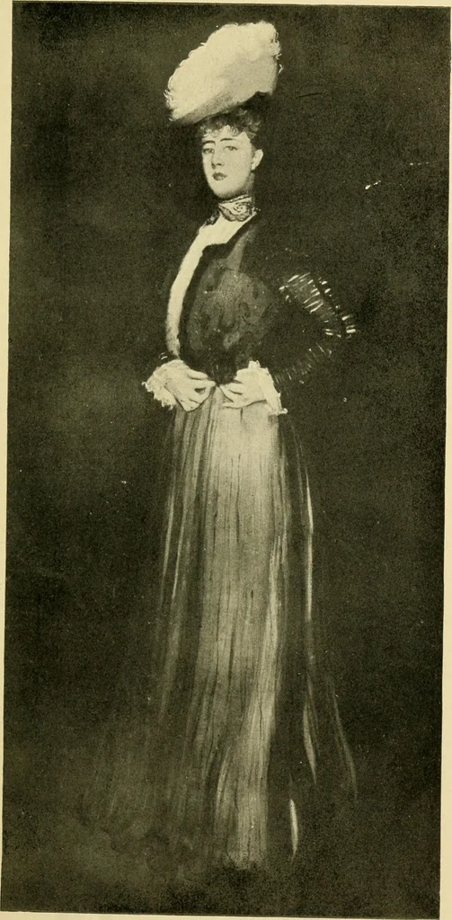 An illustration from Paris the beautiful, 1908, leaf 160