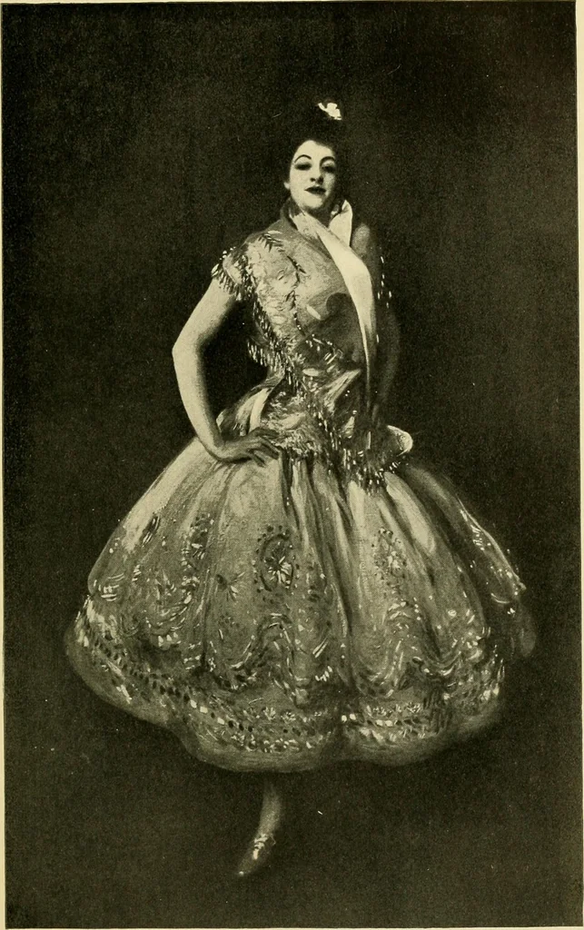 An illustration from Paris the beautiful, 1908, leaf 174
