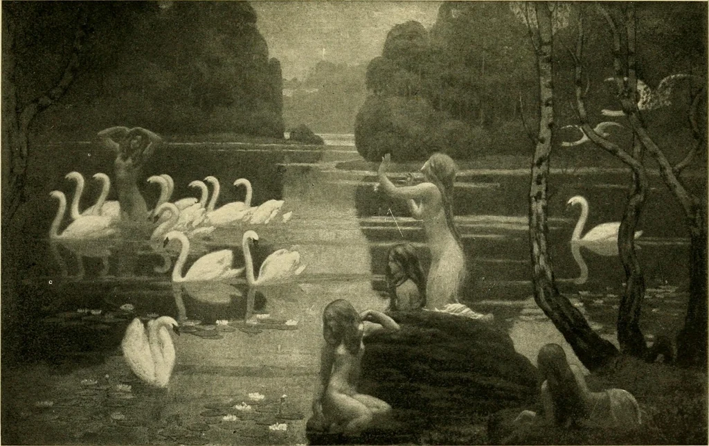 An illustration from Paris the beautiful, 1908, leaf 198