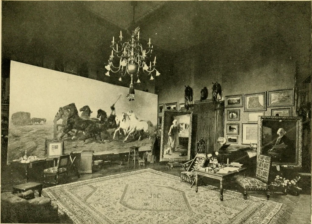 An illustration from Paris the beautiful, 1908, leaf 34