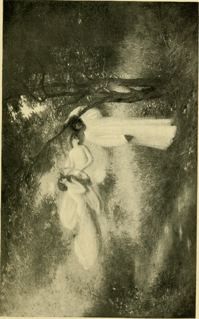 An illustration from Paris the beautiful, 1908, leaf 444