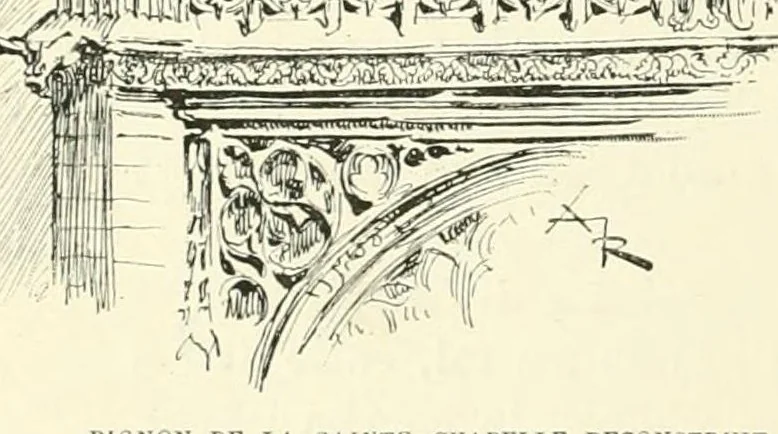 An illustration from Paris de siècle en siècle; le coeur de Paris, splendeurs et souvenirs, 1896, leaf 122