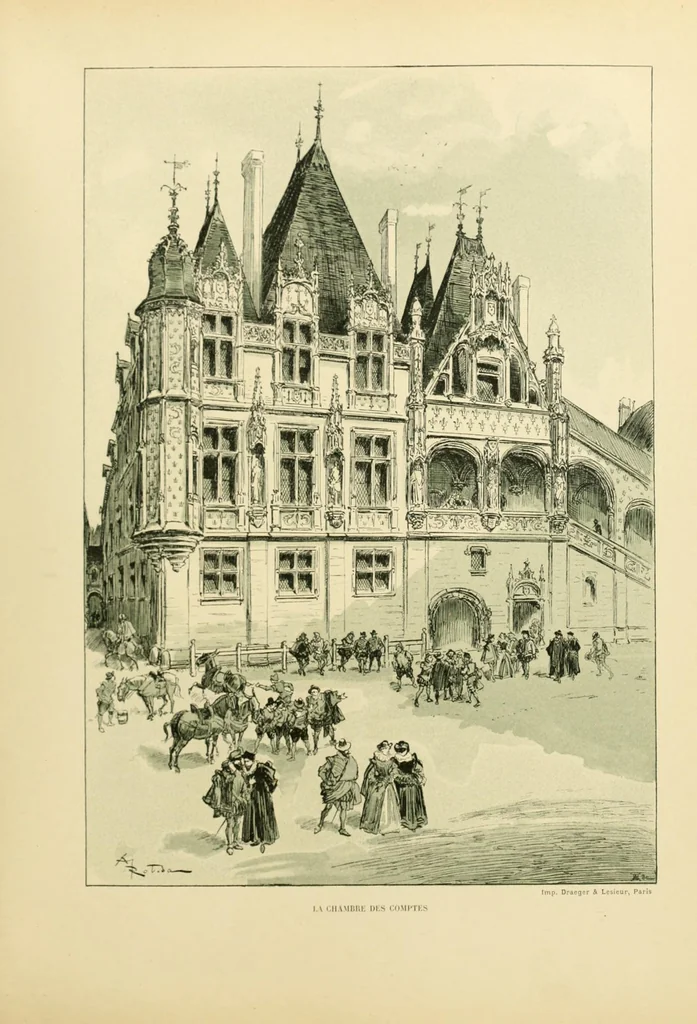 An illustration from Paris de siècle en siècle; le coeur de Paris, splendeurs et souvenirs, 1896, leaf 225