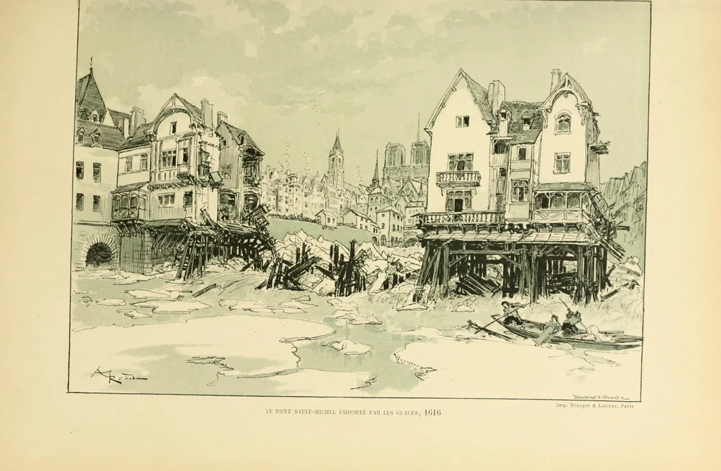 An illustration from Paris de siècle en siècle; le coeur de Paris, splendeurs et souvenirs, 1896, leaf 335