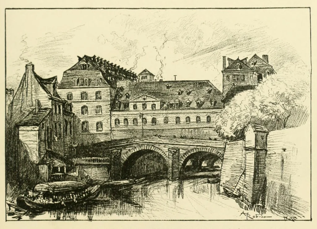 An illustration from Paris de siècle en siècle; le coeur de Paris, splendeurs et souvenirs, 1896, leaf 423
