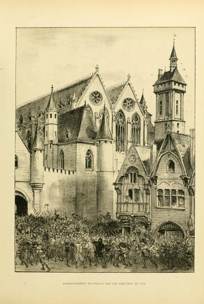 An illustration from Paris de siècle en siècle; le coeur de Paris, splendeurs et souvenirs, 1896, leaf 65
