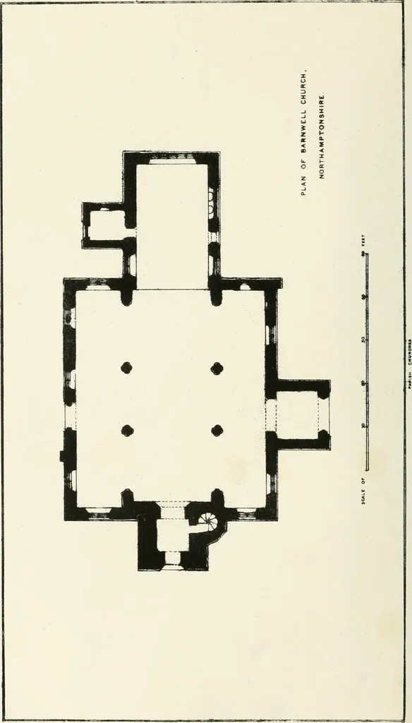 An illustration from Parish churches; being perspective views of English ecclesiastical structures: accompanied by plans drawn to a uniform scale, and letter-press descriptions, 1851, leaf 115