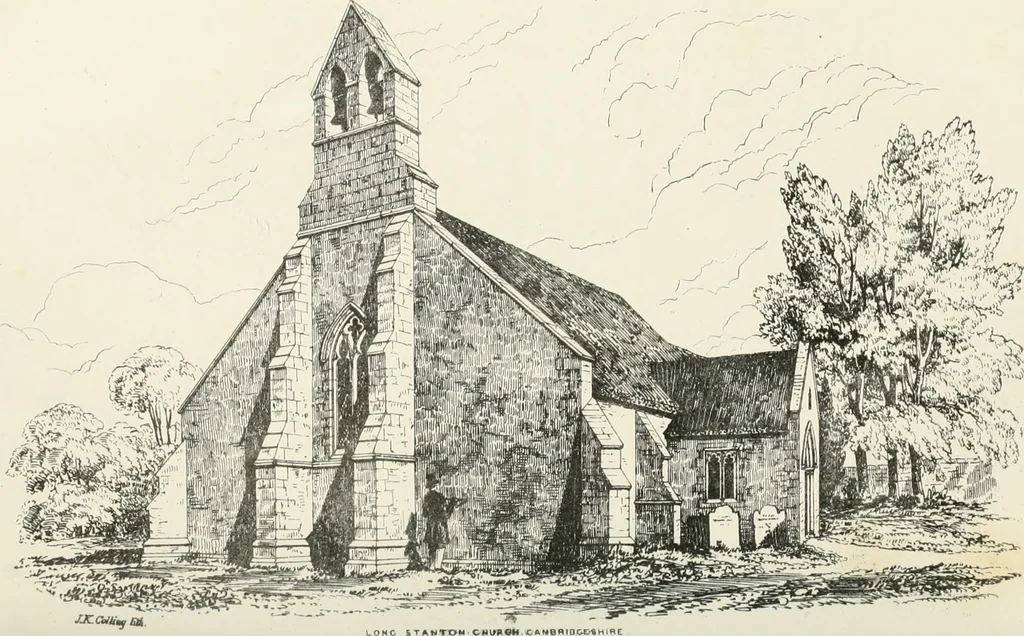 An illustration from Parish churches; being perspective views of English ecclesiastical structures: accompanied by plans drawn to a uniform scale, and letter-press descriptions, 1851, leaf 119