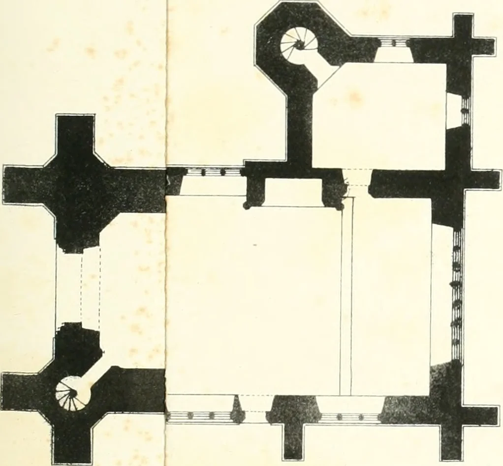 An illustration from Parish churches; being perspective views of English ecclesiastical structures: accompanied by plans drawn to a uniform scale, and letter-press descriptions, 1851, leaf 152