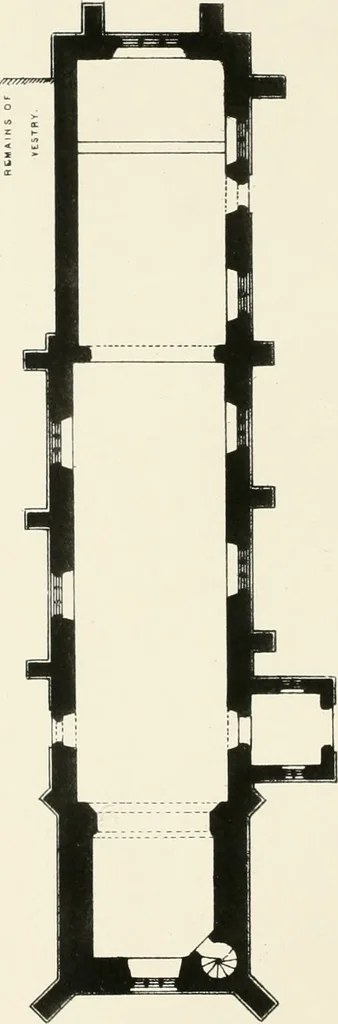 An illustration from Parish churches; being perspective views of English ecclesiastical structures: accompanied by plans drawn to a uniform scale, and letter-press descriptions, 1851, leaf 171