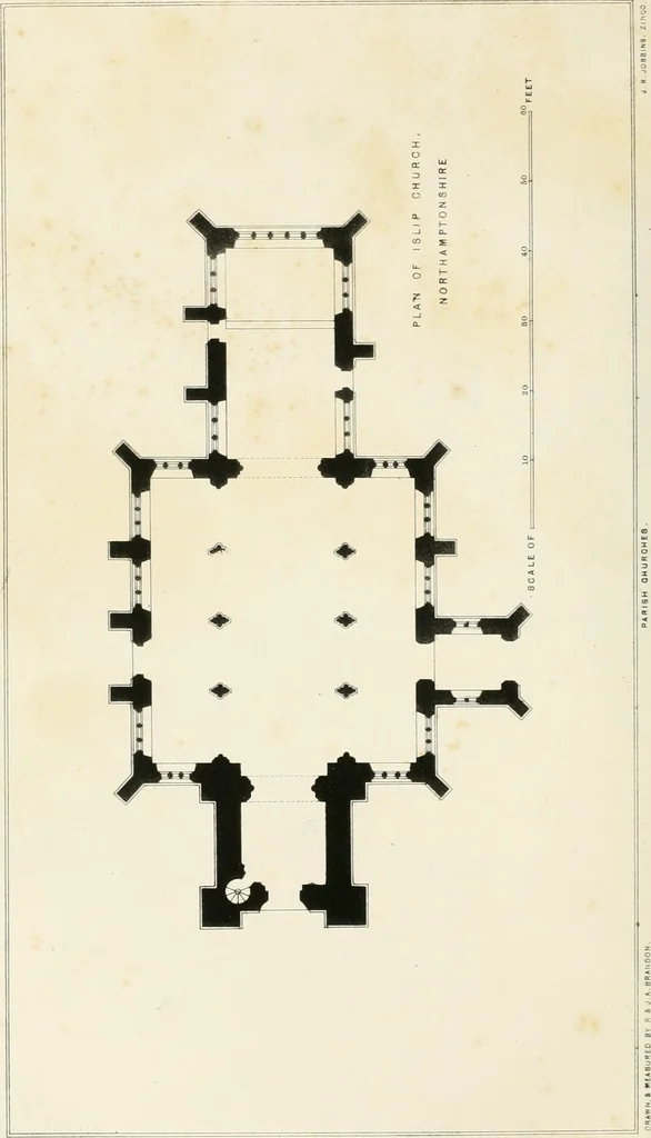 An illustration from Parish churches; being perspective views of English ecclesiastical structures: accompanied by plans drawn to a uniform scale, and letter-press descriptions, 1851, leaf 229