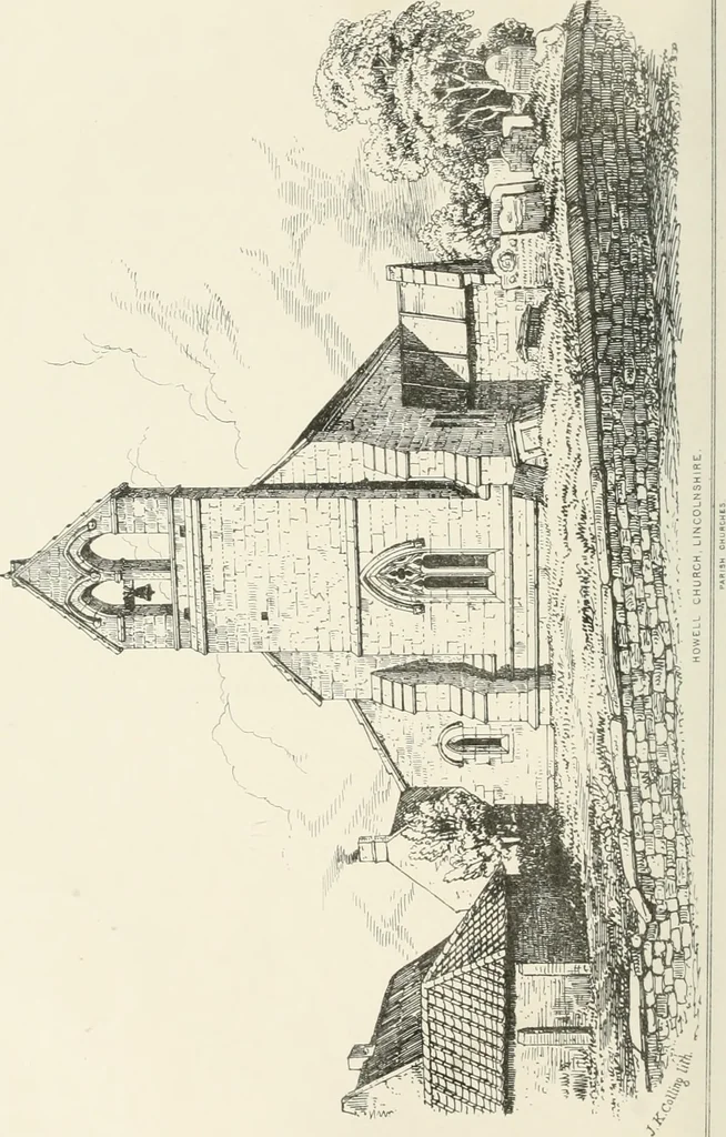 An illustration from Parish churches; being perspective views of English ecclesiastical structures: accompanied by plans drawn to a uniform scale, and letter-press descriptions, 1851, leaf 45