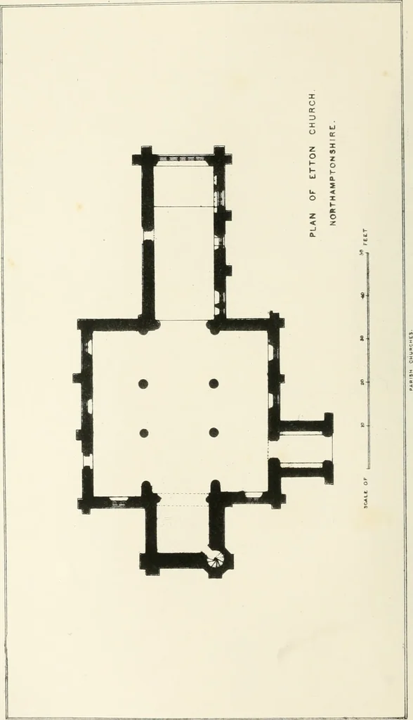 An illustration from Parish churches; being perspective views of English ecclesiastical structures: accompanied by plans drawn to a uniform scale, and letter-press descriptions, 1851, leaf 59