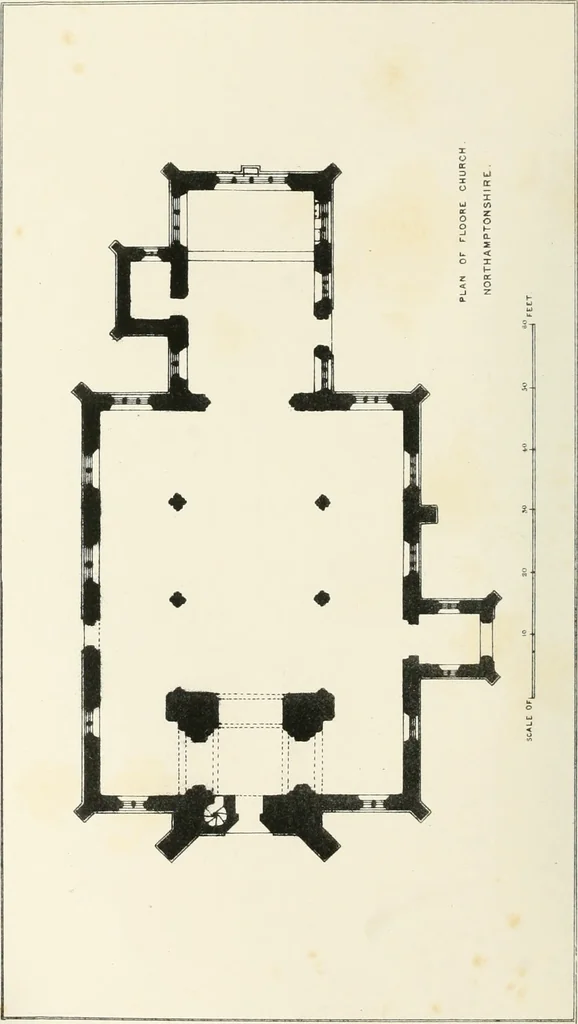 An illustration from Parish churches; being perspective views of English ecclesiastical structures: accompanied by plans drawn to a uniform scale, and letter-press descriptions, 1851, leaf 85