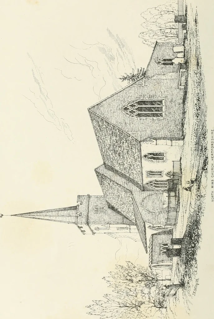 An illustration from Parish churches; being perspective views of English ecclesiastical structures: accompanied by plans drawn to a uniform scale, and letter-press descriptions, 1851, leaf 89