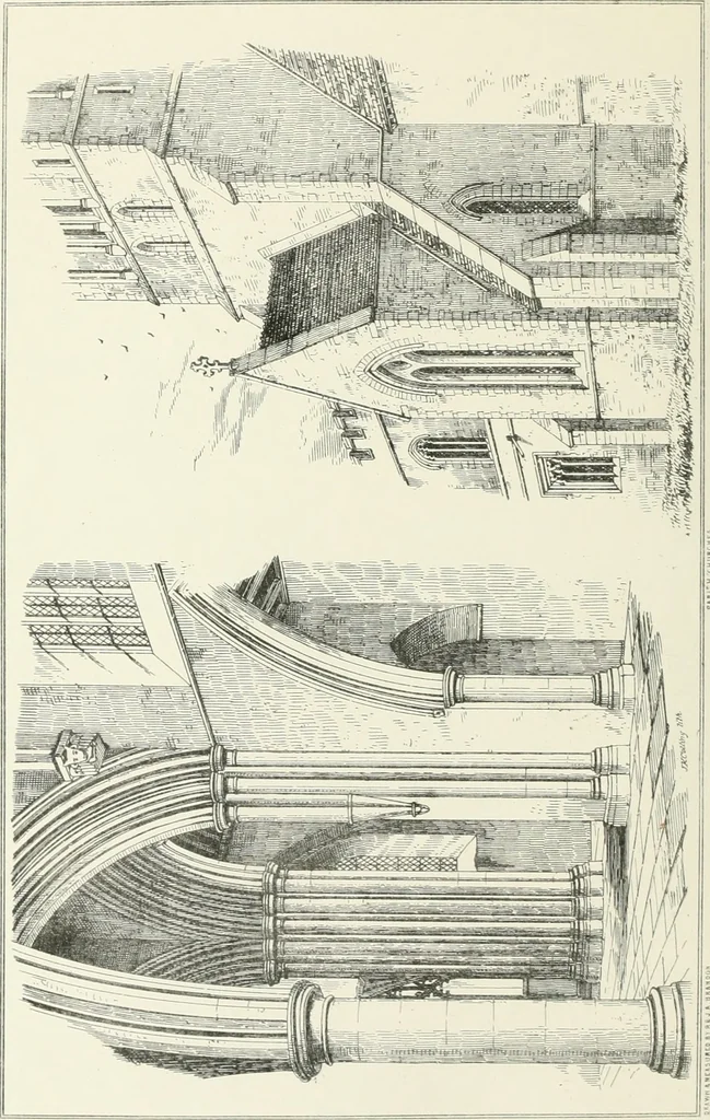 An illustration from Parish churches; being perspective views of English ecclesiastical structures: accompanied by plans drawn to a uniform scale, and letter-press descriptions, 1851, leaf 121