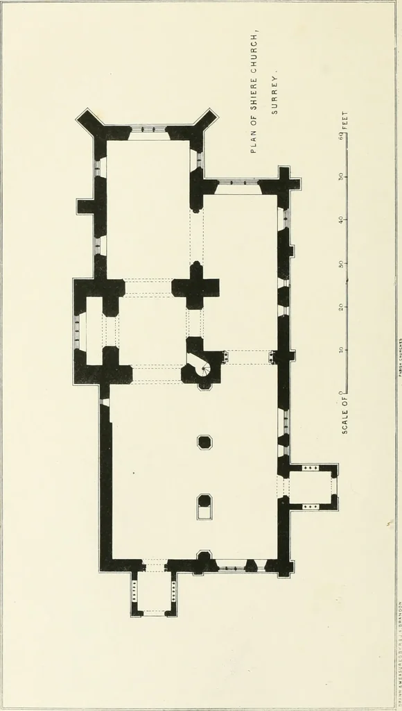 An illustration from Parish churches; being perspective views of English ecclesiastical structures: accompanied by plans drawn to a uniform scale, and letter-press descriptions, 1851, leaf 131
