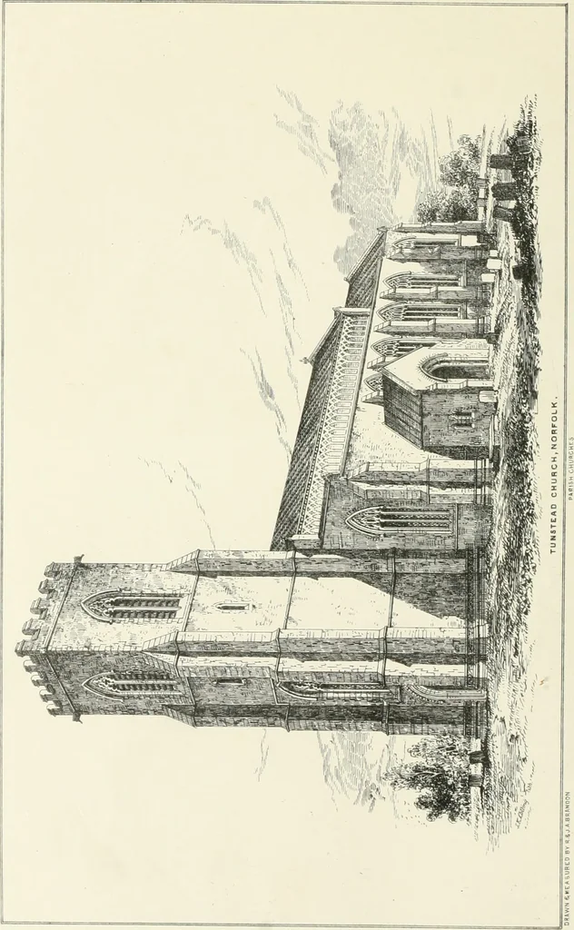 An illustration from Parish churches; being perspective views of English ecclesiastical structures: accompanied by plans drawn to a uniform scale, and letter-press descriptions, 1851, leaf 37