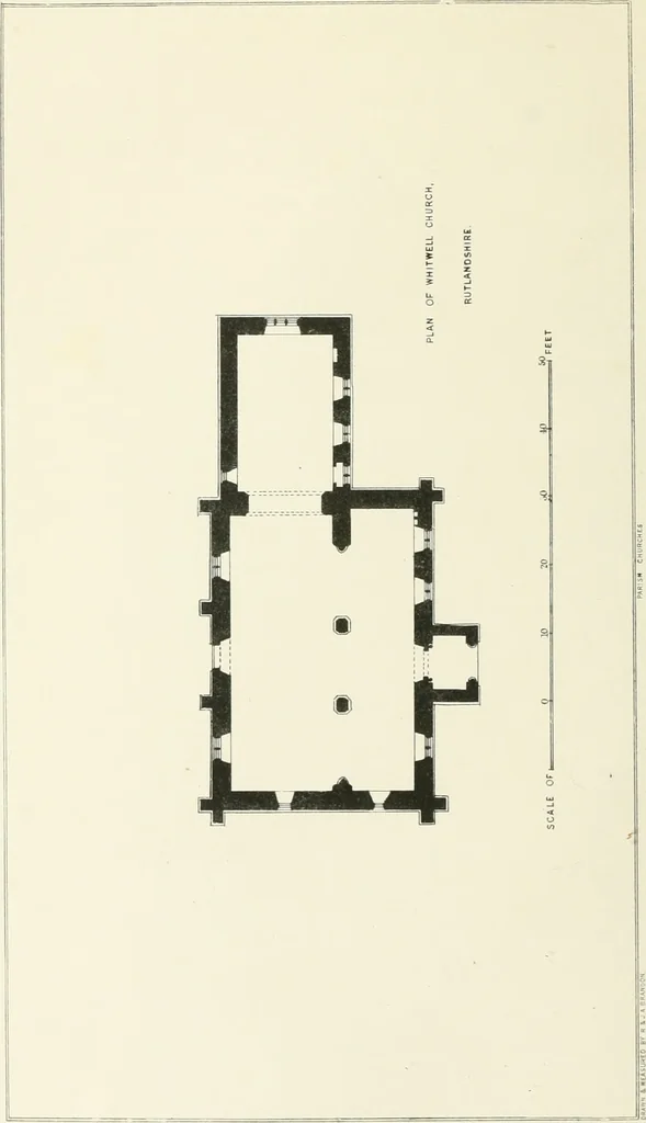 An illustration from Parish churches; being perspective views of English ecclesiastical structures: accompanied by plans drawn to a uniform scale, and letter-press descriptions, 1851, leaf 89