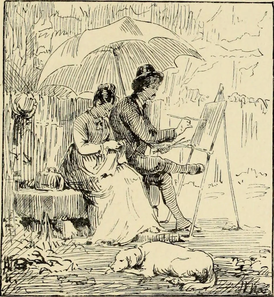 An illustration from Parisian art and artists, 1883, leaf 100