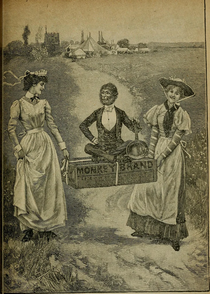 An illustration from Paris in London : 1902, Earl's Court : official guide and catalogue : director general Imre Kiralfy, 1902, leaf 140