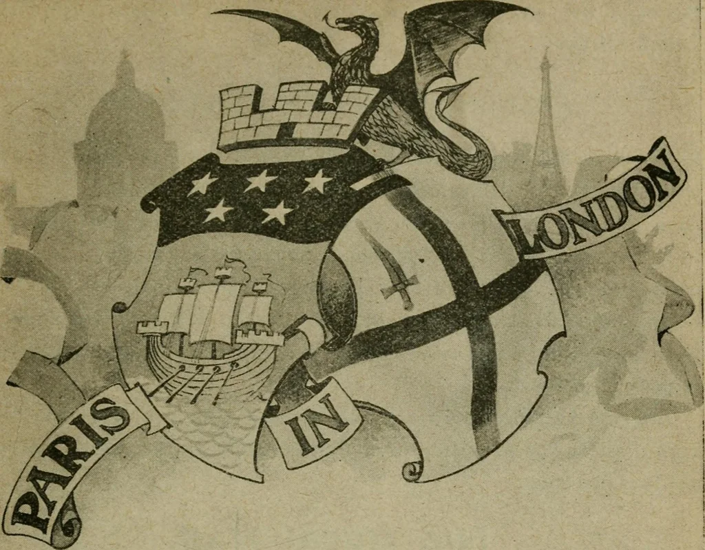 An illustration from Paris in London : 1902, Earl's Court : official guide and catalogue : director general Imre Kiralfy, 1902, leaf 30