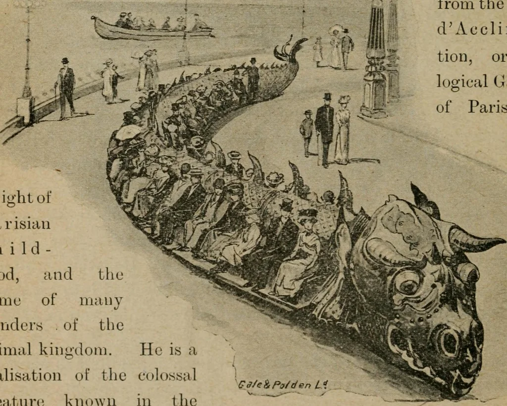 An illustration from Paris in London : 1902, Earl's Court : official guide and catalogue : director general Imre Kiralfy, 1902, leaf 39