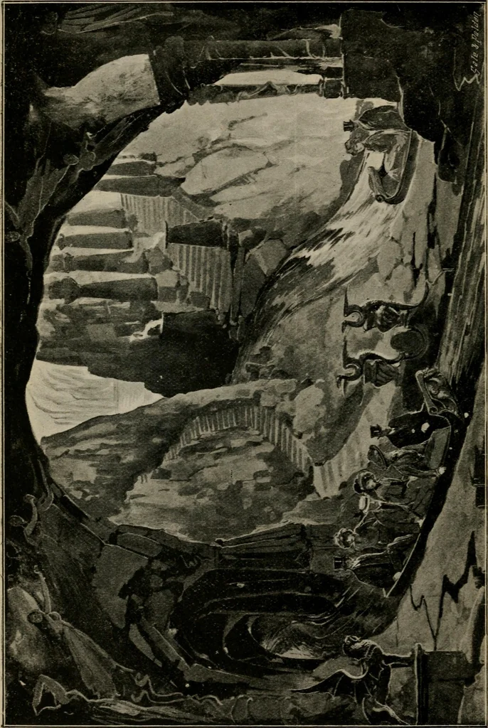 An illustration from Paris in London : 1902, Earl's Court : official guide and catalogue : director general Imre Kiralfy, 1902, leaf 43