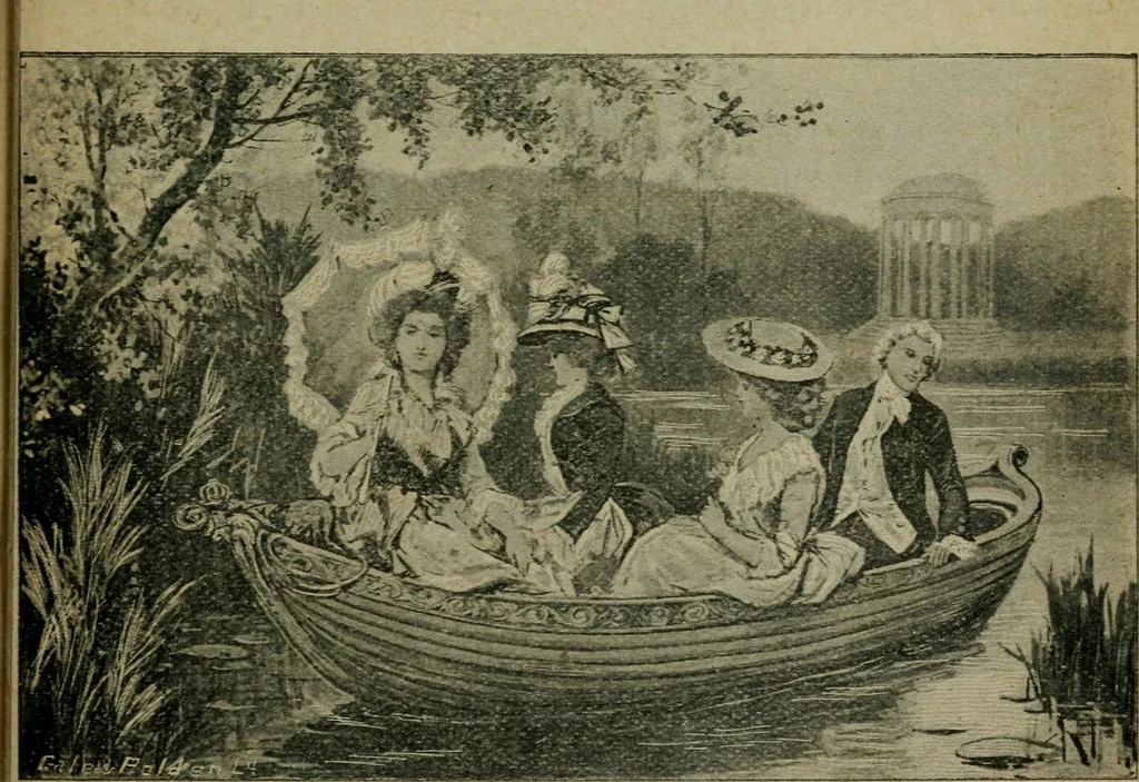 An illustration from Paris in London : 1902, Earl's Court : official guide and catalogue : director general Imre Kiralfy, 1902, leaf 46