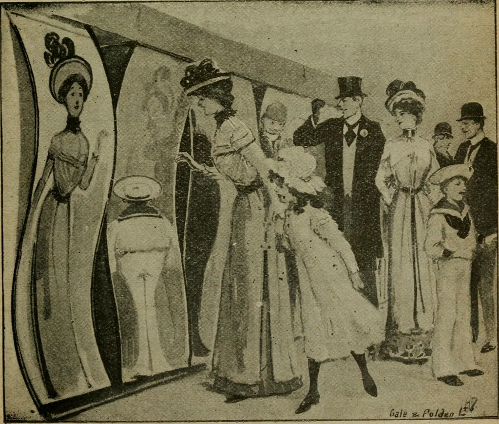 An illustration from Paris in London : 1902, Earl's Court : official guide and catalogue : director general Imre Kiralfy, 1902, leaf 52