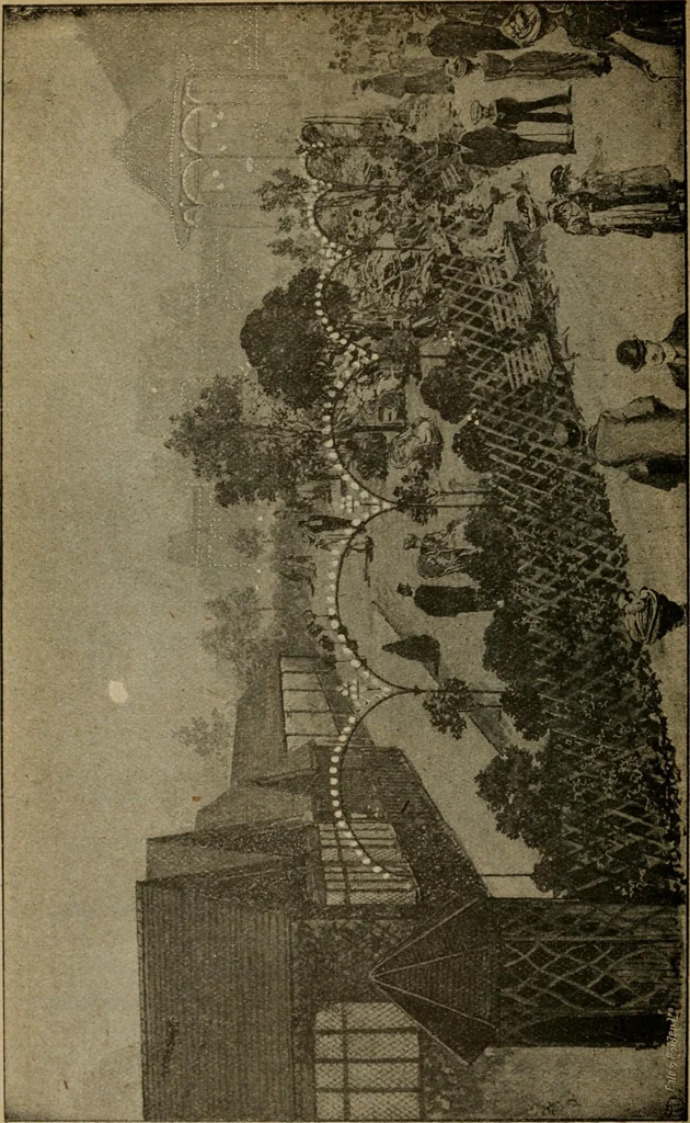 An illustration from Paris in London : 1902, Earl's Court : official guide and catalogue : director general Imre Kiralfy, 1902, leaf 67